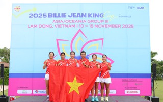 Khởi tranh Giải Quần vợt Jean King Cup Nhóm III - Asia/Oceania