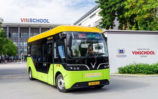 Dịch vụ đưa đón học sinh bằng xe buýt điện nhỏ nhất của VinFast chính thức vận hành