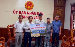 Trao yêu thương, gửi hy vọng