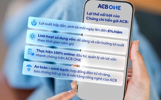 Chứng chỉ tiền gửi ACB: Sinh lời từ “thời gian vàng”
