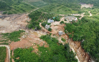 Các hồ chứa nước gây chết người ở Lâm Đồng vẫn chưa tháo dỡ