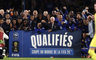 Pháp dội mưa bàn thắng trước Ukraine, đoạt vé dự World Cup 2026