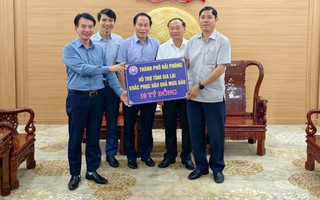 Hải Phòng hỗ trợ 10 tỉ đồng giúp Gia Lai khắc phục thiệt hại do bão số 13