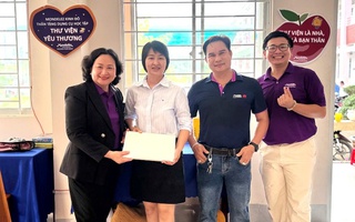 Mondelez Kinh Đô hỗ trợ vật phẩm học tập trong chương trình “Thư viện Yêu thương”