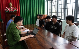 Bắt giữ nhóm thanh niên đòi tiền bảo kê các hộ kinh doanh