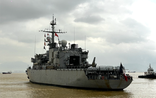 VIDEO: Cận cảnh tàu Hải quân Pháp thăm Đà Nẵng