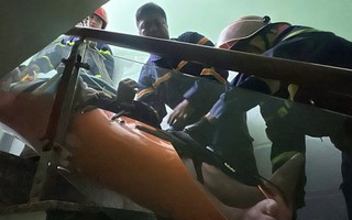 Người đàn ông nặng 150 kg vừa được cảnh sát ở TP HCM hỗ trợ