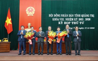 Quảng Trị có tân Chủ tịch UBND tỉnh và thêm một phó chủ tịch