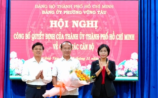 Phường Vũng Tàu công bố quyết định của Thành ủy TP HCM 