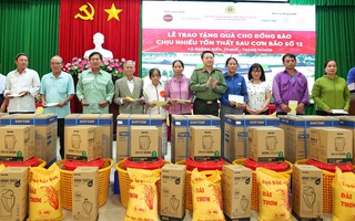 Duy Tân hỗ trợ người dân Huế khắc phục hậu quả do bão lũ