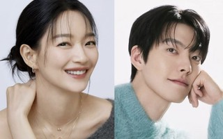 Mỹ nhân Shin Min-ah và Kim Woo-bin phủ nhận "cưới chạy bầu"