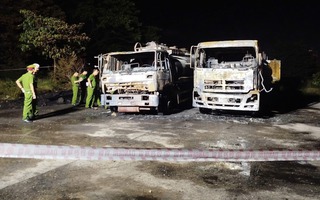 Công an vào cuộc điều tra vụ cháy lớn cạnh cửa hàng xăng dầu ở Đà Nẵng