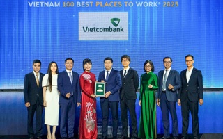 Vietcombank - một thập kỷ giữ vững vị thế ngân hàng có môi trường làm việc tốt nhất Việt Nam