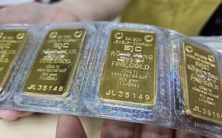 Cuối ngày 20-11, giá vàng miếng SJC, vàng nhẫn lại giảm