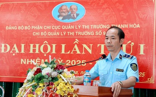 Quản lý thị trường Thanh Hóa có tân chi cục trưởng