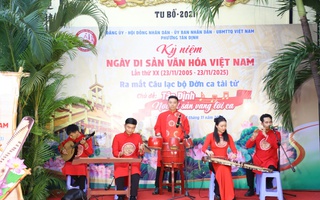 Phường Tân Định, TP HCM kỷ niệm Ngày Di sản Văn hóa Việt Nam