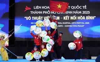 Liên hoan Võ thuật Quốc tế TP HCM 2025: Vận động được 1 tỉ đồng cho đồng bào vùng lũ