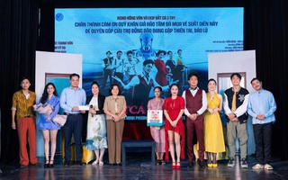 NSND Hồng Vân và nhiều nghệ sĩ chung tay ủng hộ đồng bào vùng lũ