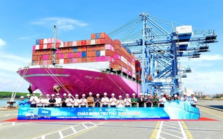 Cảng TCIT vượt mốc 2 triệu TEU lần thứ ba