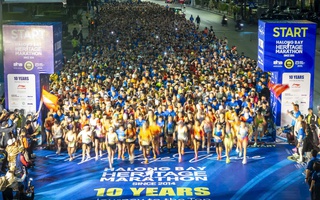 "Mưa" kỷ lục tại Giải Marathon Quốc tế Di Sản Hạ Long 2025