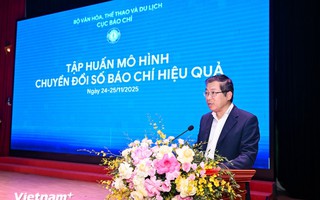 Hơn 2.000 học viên tham dự tập huấn chuyển đổi số báo chí
