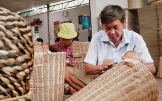 Mây tre lá Tân Uyên giữ nhịp đan, nối mạch nghề