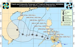 Thông tin mới nhất về "mầm" bão số 15, Philippines dự báo vào Việt Nam