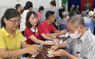 Lịch chi trả gộp 3 tháng lương hưu, trợ cấp cho 4 tỉnh miền Trung