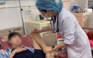 Vết thương do heo cắn khiến bé trai 14 tuổi nguy kịch