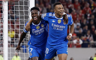 Mbappé tỏa sáng, Real Madrid đại thắng Olympiacos