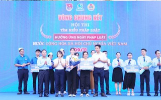 Sôi nổi chung kết Hội thi Tìm hiểu Pháp luật 2025 tại SAWACO