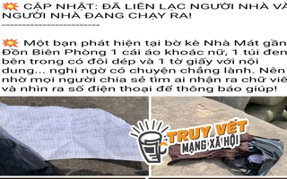 Phát hiện lá thư tại bờ kè ở Cà Mau, nhiều người lo lắng chuyện chẳng lành