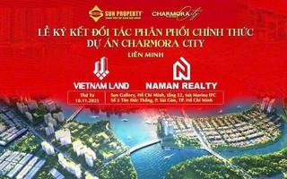 Vietnam Land ký kết hợp tác chiến lược phân phối dự án đô thị Charmora City
