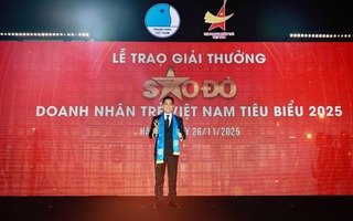 CEO CareerViet ghi dấu ấn tại Giải thưởng Sao Đỏ - Doanh nhân trẻ Việt Nam