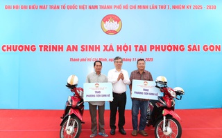 Hơi ấm an sinh lan tỏa trước thềm Đại hội đại biểu MTTQ Việt Nam TPHCM
