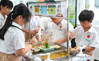 Ajinomoto Việt Nam lan tỏa thói quen ăn rau vào trường học