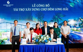 Charm Group đồng hành xây dựng chợ đêm, gia tăng sức hút cho du lịch Long Hải