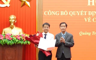 Phó Chánh Văn phòng UBND TP Huế làm Thư ký Bí thư Tỉnh ủy Quảng Trị