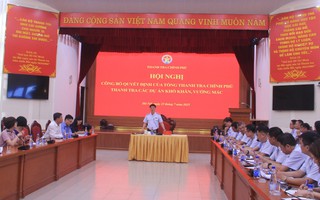 Công bố kết luận thanh tra các dự án có khó khăn, vướng mắc tại Bộ Văn hóa, Thể thao và Du lịch