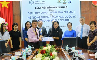 Wisdomland World School ký kết hợp tác với Đại học Y Dược TP HCM về dinh dưỡng học đường