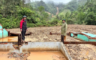 Cận cảnh ngôi làng ở Đà Nẵng bị lũ quét như làng Nủ