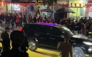 Công an Lạng Sơn phong tỏa lối vào Trạm Quản lý thị trường số 4