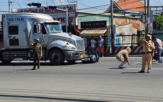 Tai nạn giao thông nghiêm trọng ở phường Bình Tân, TPHCM