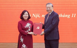 Bà Bùi Thị Minh Hoài giữ chức Bí thư Đảng ủy MTTQ, các đoàn thể Trung ương