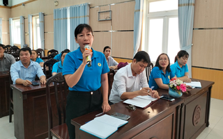 Đại hội/hội nghị Công đoàn cơ sở bảo đảm đúng tiến độ