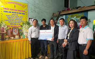 "Thương nhau cùng" ở vùng thiên tai