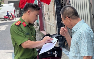 Công an cấp xã TP HCM sẽ đến từng nhà để thu thập dữ liệu về xe