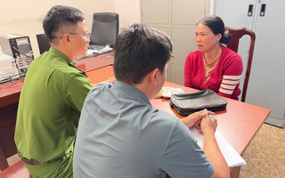 Bắt giữ người phụ nữ cướp túi xách của người bán vé số dạo