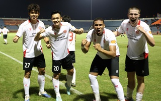 CLB Công an TP HCM giành chiến thắng muộn