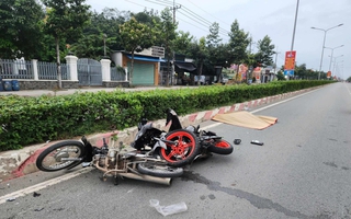 Đón con đi học về, cha gặp tai nạn tử vong, hai con cũng bị thương